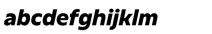 BBKV Base Extra Bold Slanted FONT