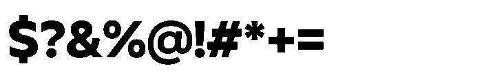 BBKV Base Extra Bold Font OTHER CHARS
