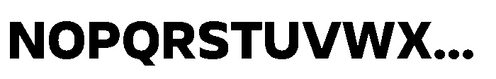 BBKV Base Extra Bold Font UPPERCASE