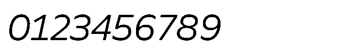 BBKV Base Light Slanted Font OTHER CHARS