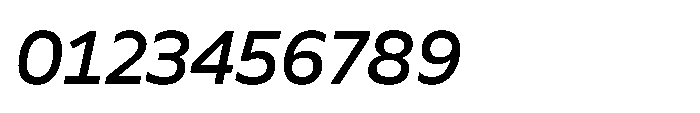 BBKV Base Medium Slanted Font OTHER CHARS