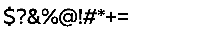 BBKV Base Medium Font OTHER CHARS