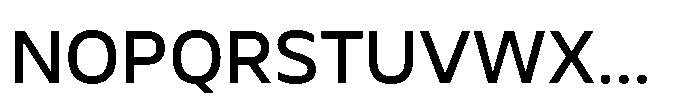BBKV Base Medium Font UPPERCASE
