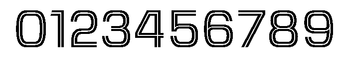 BC Barell Inline Font OTHER CHARS