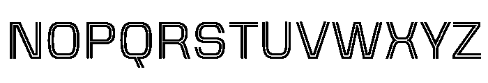 BC Barell Inline Font UPPERCASE