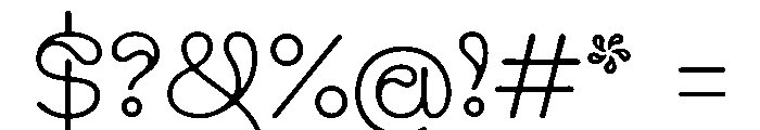 BC Blot Inline Font OTHER CHARS