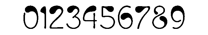 BC Blot Regular Font OTHER CHARS