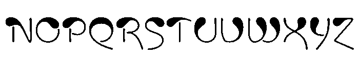 BC Blot Regular Font UPPERCASE