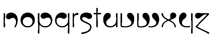 BC Blot Regular Font LOWERCASE