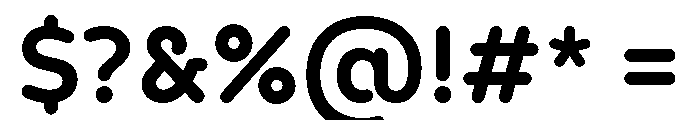 BC Civitas Bold Font OTHER CHARS