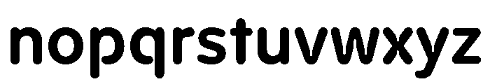 BC Civitas Inktrap Bold Font LOWERCASE