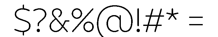 BC Civitas Inktrap Light Font OTHER CHARS