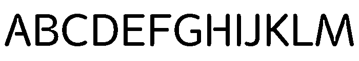 BC Civitas Inktrap Medium Font UPPERCASE