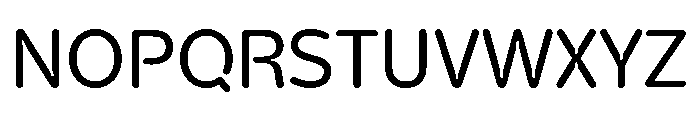 BC Civitas Inktrap Medium Font UPPERCASE
