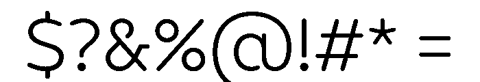 BC Civitas Inktrap Regular Font OTHER CHARS