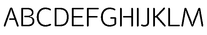 BC Civitas Inktrap Regular Font UPPERCASE