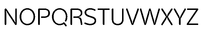 BC Civitas Inktrap Regular Font UPPERCASE