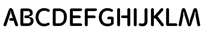 BC Civitas Inktrap SemiBold Font UPPERCASE