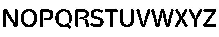 BC Civitas Inktrap SemiBold Font UPPERCASE