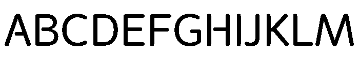 BC Civitas Medium Font UPPERCASE