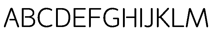 BC Civitas Regular Font UPPERCASE
