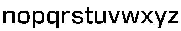 Bc Barell Medium Font LOWERCASE