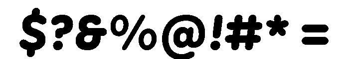 Bc Blot Heavy Italic Font OTHER CHARS