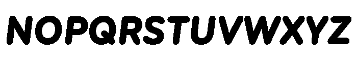 Bc Blot Heavy Italic Font UPPERCASE