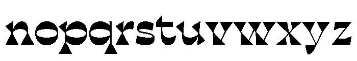 Bc Blot Heavy Font LOWERCASE