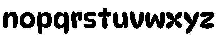 Bc Blot Medium Font LOWERCASE