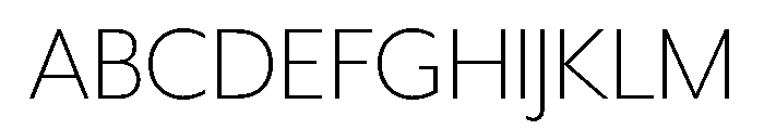 Bc Civitas Extra Light Font UPPERCASE