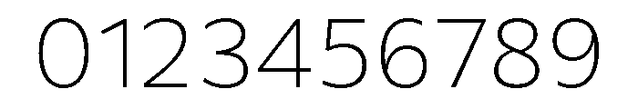 Bc Civitas Thin Font OTHER CHARS