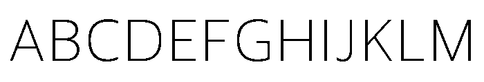 Bc Civitas Thin Font UPPERCASE