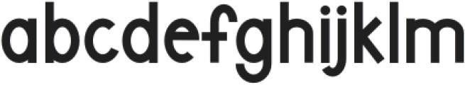 BC Back To School Regular otf (400) Font LOWERCASE