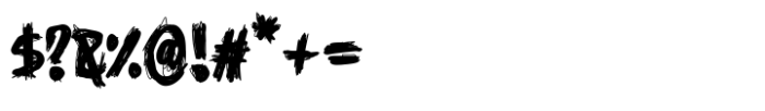 BCN White Noise Font OTHER CHARS