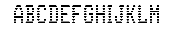 BD Terminal VF Regular Font UPPERCASE