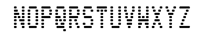 BD Terminal VF Regular Font UPPERCASE
