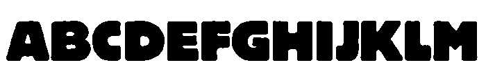 Bd Caramel Variable Heavy Font UPPERCASE