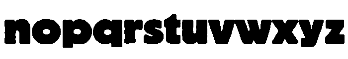 Bd Caramel Variable Heavy Font LOWERCASE