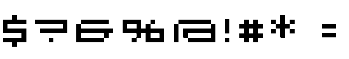 Bd Console Variable Regular Font OTHER CHARS