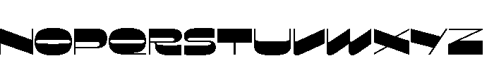 Bd Console Variable Thin Font UPPERCASE
