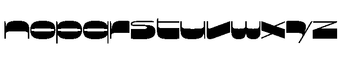 Bd Console Variable Thin Font LOWERCASE