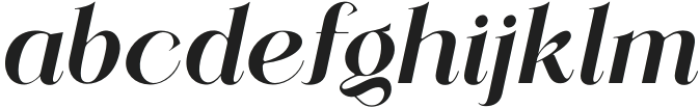BD Serenity Italic Bold otf (700) FONT