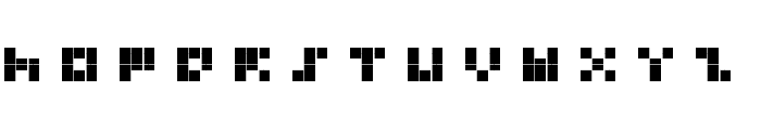 BD TINYFONT Font LOWERCASE
