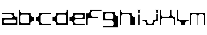 BDLoFi Font LOWERCASE