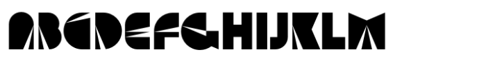 BD Aubergin Regular Font UPPERCASE