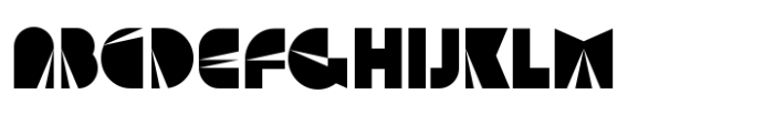 BD Aubergin Variable Font UPPERCASE