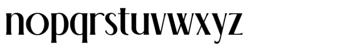 BD Croissant Bold Font LOWERCASE