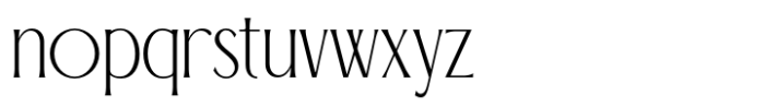 BD Croissant Light Font LOWERCASE
