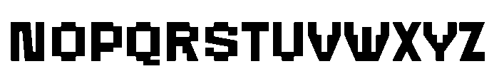 BD Gravel Edge Font UPPERCASE